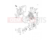 Engine Cover(s) - Kawasaki ER-6f (EX650A7F) 2007