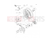 KAWASAKI 2007 Rear Hub