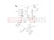 KAWASAKI 2007 Rear Master Cylinder