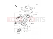Air Cleaner - Kawasaki VERSYS (KLE650B7F) 2007