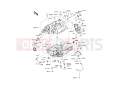 Crankcase(ER650AE057324-) - Kawasaki VERSYS (KLE650B7F) 2007