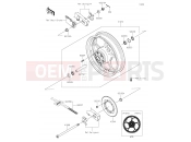 KAWASAKI 2019 Rear Hub