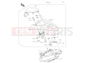 KAWASAKI 2019 Accessory(Single Seat Cover)