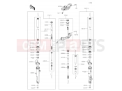 Front Fork - Kawasaki NINJA 400 (EX400GKFA) 2019