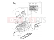 Cylinder Head - Kawasaki VERSYS 650 (KLE650FKFA) 2019