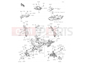 Frame Fittings - Kawasaki VERSYS 650 (KLE650FKFA) 2019