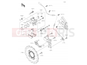 Rear Brake - Kawasaki VERSYS 650 (KLE650FKFA) 2019