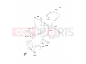 KAWASAKI 2006 Footrests