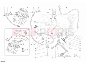 DUCATI 2007 Sportclassic 1000 S REAR BRAKE SYSTEM » BRAKING SYSTEM