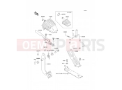 KAWASAKI MULE 3010 4x4 (KAF620-E3) Brake Pedal