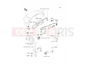 KAWASAKI MULE 3010 4x4 (KAF620-E3) Labels