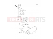 KAWASAKI MULE 3010 TRANS 4x4 (KAF620K8F) Muffler(s)