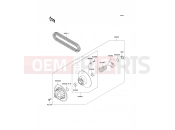 KAWASAKI MULE 3010 TRANS 4x4 (KAF620K8F) Driven Converter/Drive Belt