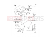 KAWASAKI MULE 3010 TRANS 4x4 (KAF620K8F) Labels