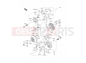 KAWASAKI MULE 600 (KAF400B7F) Front Hub