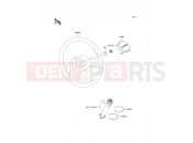 KAWASAKI MULE 600 (KAF400B7F) Steering Wheel
