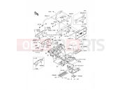 KAWASAKI MULE 600 (KAF400B7F) Guards/Cab Frame