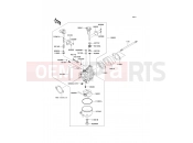 Carburetor - Kawasaki MULE 600 (KAF400B9F) 2009