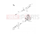 Rear Axle - Kawasaki MULE 600 (KAF400B9F) 2009