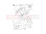 Labels - Kawasaki MULE 600 (KAF400B9F) 2009