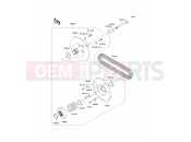 KAWASAKI 2012 Driven Converter/Drive Belt