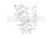 KAWASAKI 2012 Frame Fittings(Front)