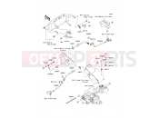 KAWASAKI 2015 Front Brake Piping
