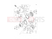 KAWASAKI MULE 610 4x4 (KAF400A7F) Rear Hub