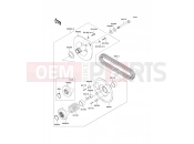 KAWASAKI MULE 610 4x4 (KAF400A8F) Driven Converter/Drive Belt