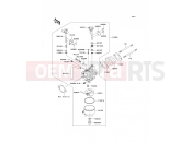KAWASAKI MULE 610 4x4 (KAF400A8F) Carburetor