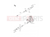 KAWASAKI MULE 610 4x4 (KAF400A8F) Rear Axle
