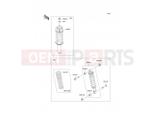 KAWASAKI MULE 610 4x4 (KAF400A8F) Shock Absorber(s)