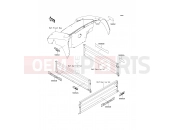 KAWASAKI MULE 610 4x4 (KAF400A8F) Decals