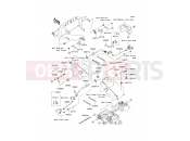 KAWASAKI MULE 610 4x4 (KAF400AAF) Front Brake Piping