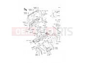 KAWASAKI 2014 Frame Fittings(Front)