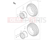 KAWASAKI MULE PRO-DX (KAF1000EHF) Tires