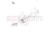 Steering Wheel - Kawasaki MULE PRO-DXT (KAF1000AHF) 2017