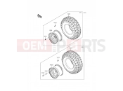KAWASAKI MULE PRO-DXT (KAF1000CHF) Wheels/Tires