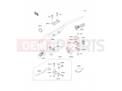 Handlebar - Kawasaki KX500 (KX500-E15) 2003