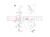 Fuel Tank - Kawasaki KX500 (KX500-E15) 2003