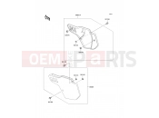 Side Covers - Kawasaki KX500 (KX500-E15) 2003
