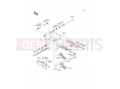 Swingarm - Kawasaki KX450F (KX450D7F) 2007