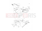 Side Covers - Kawasaki KX450F (KX450D7F) 2007
