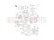 Cylinder Head/Cylinder - Kawasaki KX85 (KX85A7F) 2007