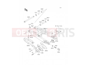 Swingarm - Kawasaki KX85 (KX85A7F) 2007