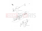Front Hub - Kawasaki KX85 (KX85A7F) 2007