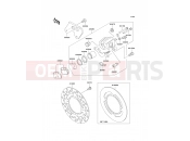 Rear Brake - Kawasaki KX85 (KX85A7F) 2007