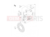 Front Brake - Kawasaki KX65 (KX65A9FA) 2009