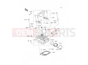 Cylinder Head - Kawasaki KX450F (KX450FCF) 2012