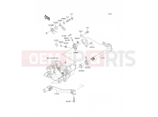 Gear Change Mechanism - Kawasaki KX450F (KX450FCF) 2012
